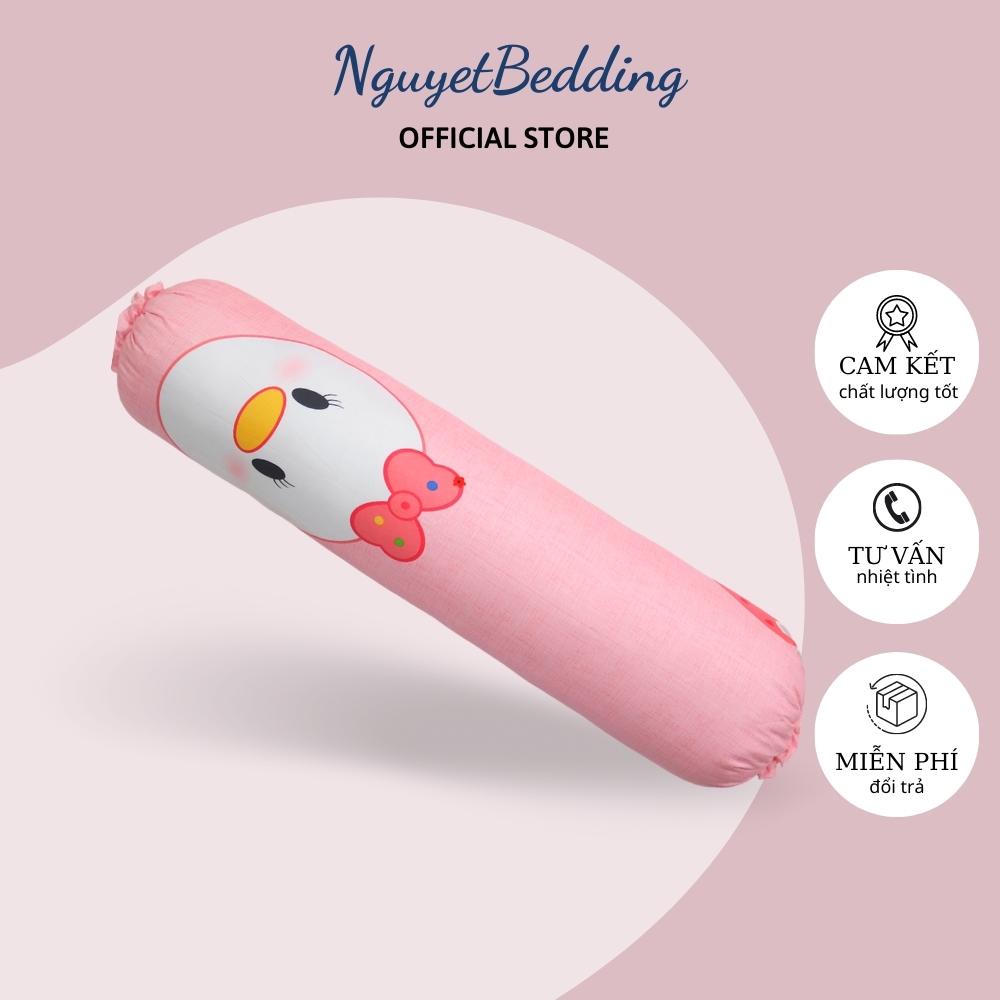 Vỏ gối ôm Cotton Poly siêu mềm mịn - Áo gối ôm kích thước 35 x 105cm - Nguyệt Bedding