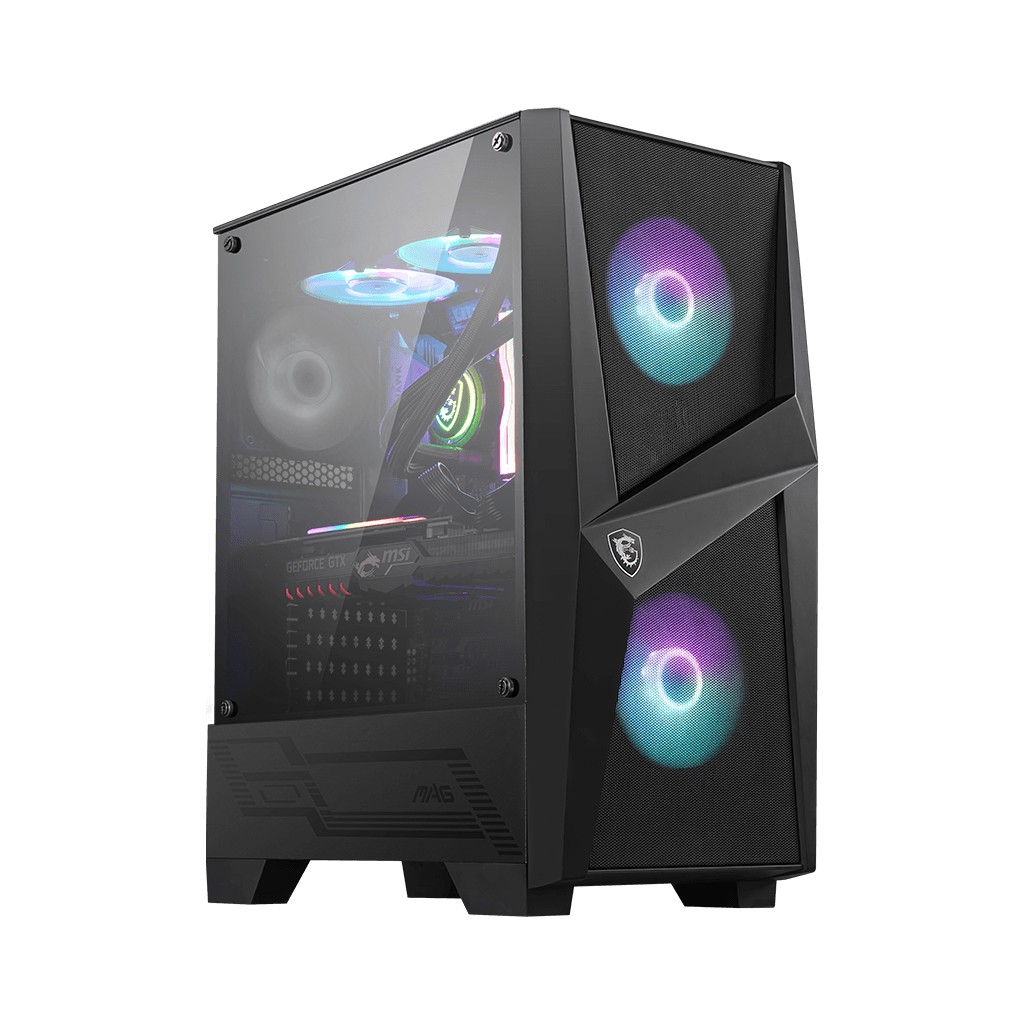 Thùng máy Case MSI MAG FORGE 100R Mid Tower Hàng Chính Hãng