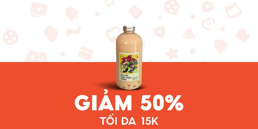 - Đen Đá - Giảm 15K cho Trà sữa Oolong