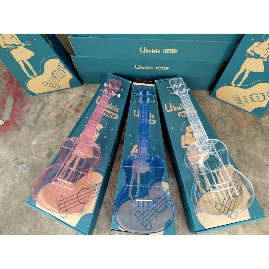 Đàn Ukulele Byla Trong Suốt Chính Hãng