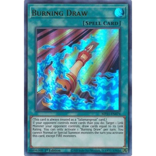 Thẻ bài Yugioh - TCG - Burning Draw / MP21-EN074'