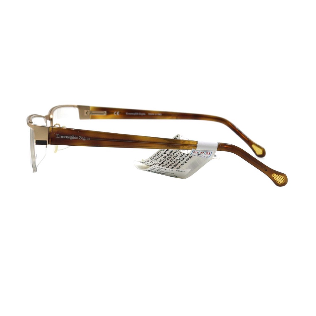 Gọng kính chính hãng Ermenegildo Zegna VZ3160G 0369 (57-17-135) màu sắc thời trang