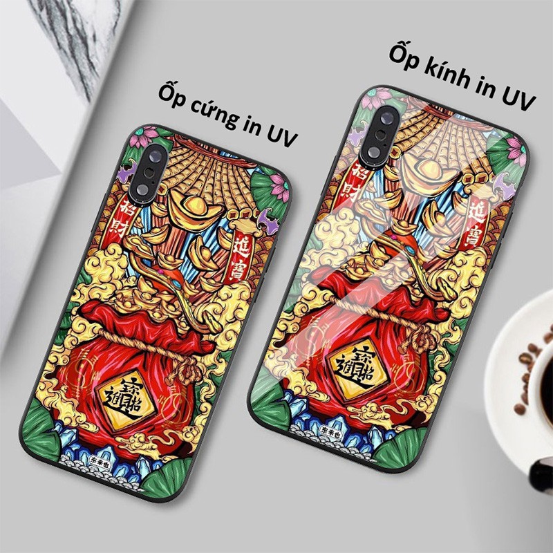 🌼 Ốp lưng cầu tiền tài lộc túi đựng thỏi vàng cổ trang iphone 6s/6/7/8 plus/x/xr/xs max/11 pro max/12 promax TATTOO0021