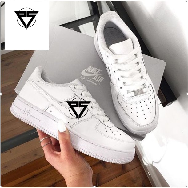 Giày nam trắng cổ thấp AF1 mới nhất siêu phẩm sneker 2021 fullsize nam | BigBuy360 - bigbuy360.vn