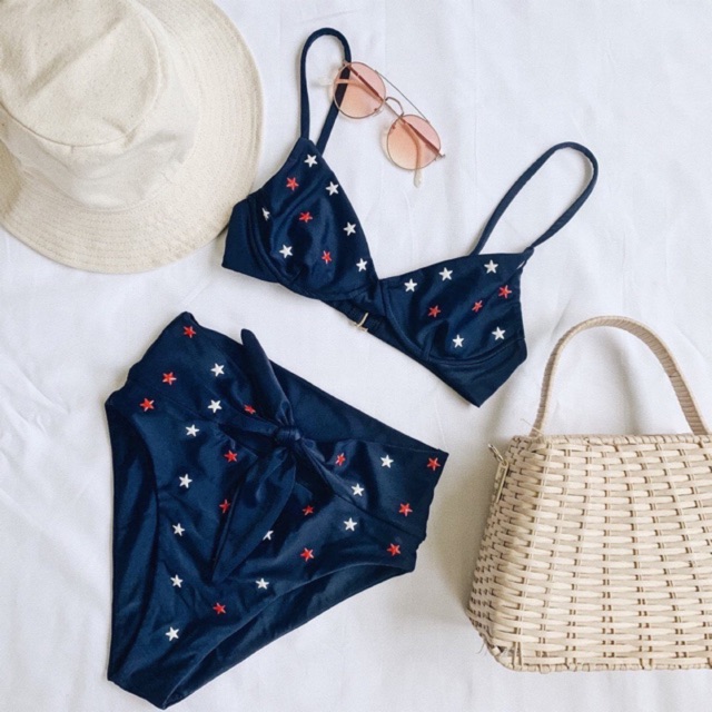 [BKN686] &lt;ÂU&gt; SET BIKINI SAO NHÍ (CÓ GỌNG) (CẠP CAO)