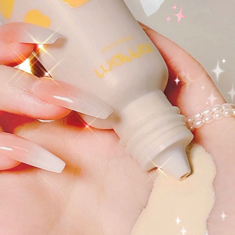 Dairy Kem Nền Dạng Lỏng Che Khuyết Điểm Dưỡng Ẩm Tạo Lớp Trang Điểm Tự Nhiên