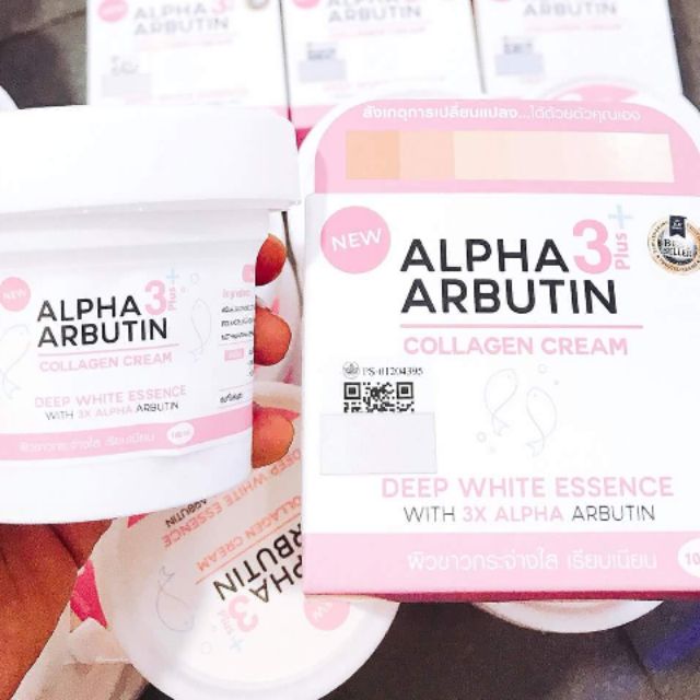 Kem kích trắng body alpha arbutin 3+ plus