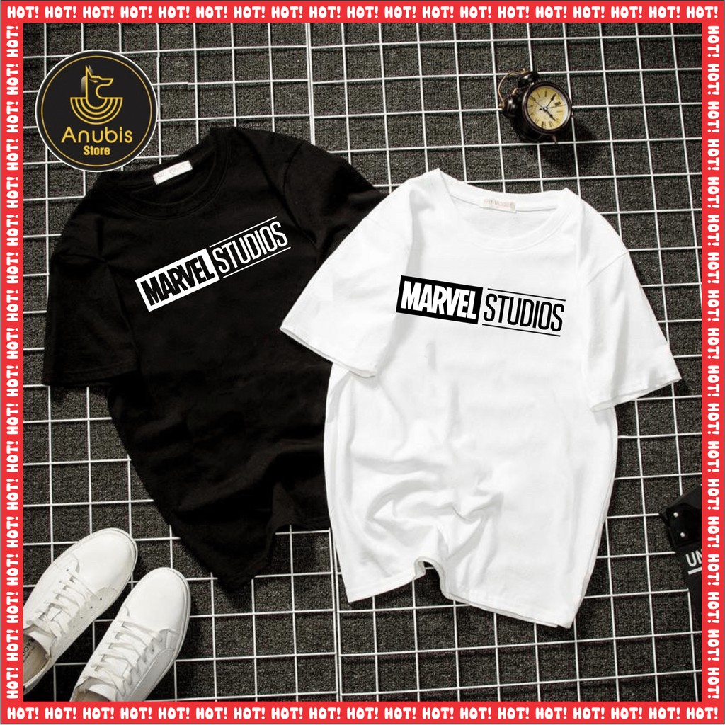 ÁO THUN UNISEX TRẮNG ĐEN SIÊU ANH HÙNG [7 MẪU] | BigBuy360 - bigbuy360.vn