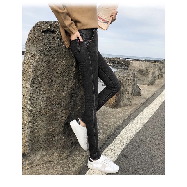 (Sẵn) Quần legging giả jeans order Tmall linhhong90