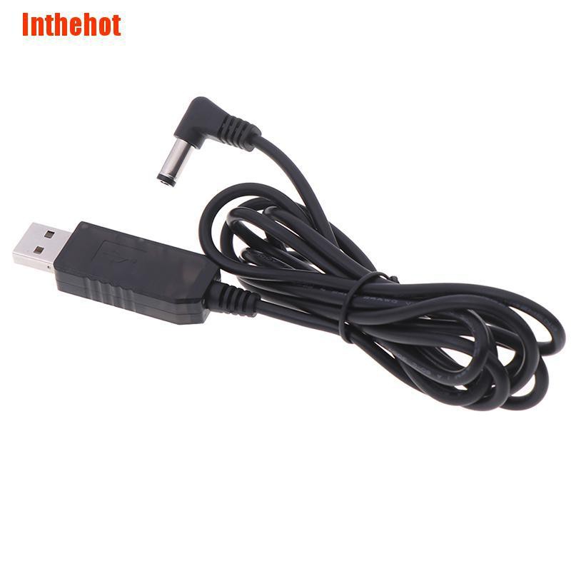 Dây Cáp Sạc Chuyển Đổi Usb Dc 5v Sang Dc 9v 12v 2.1x5.5mm