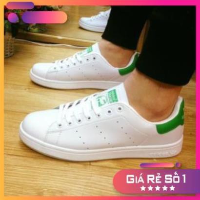 [Sale 3/3] Giày Stan Smith gót xanh nam nữ giá rẻ Sale 11 < :