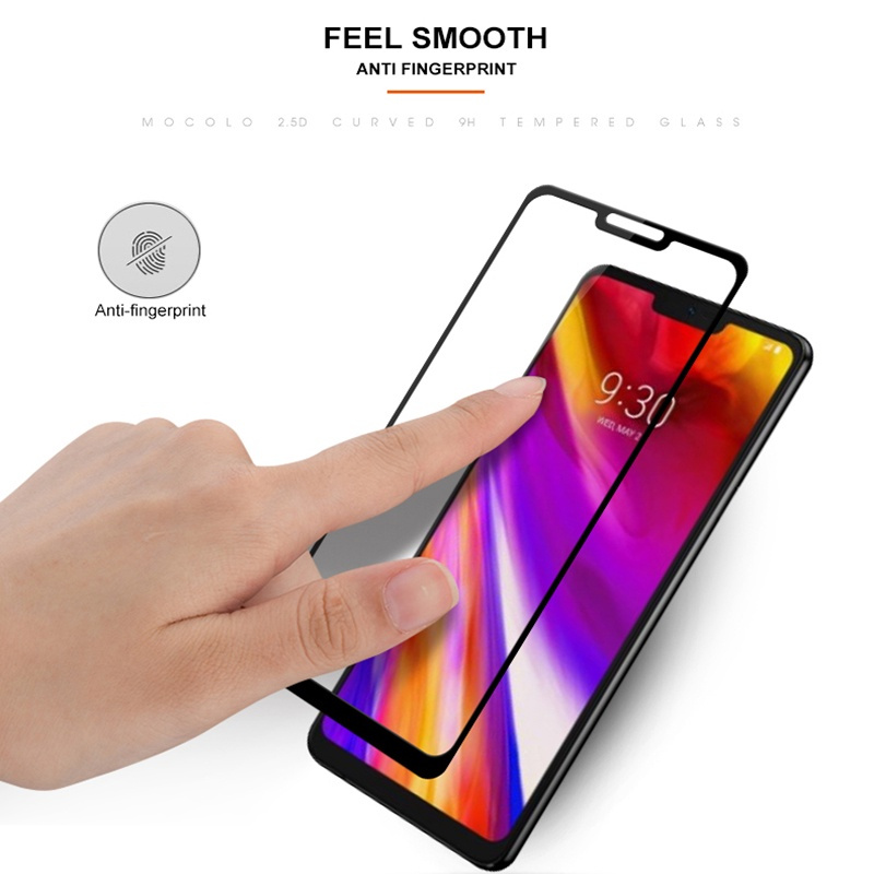 Kính cường lực chống bám vân tay cho điện thoại Lg G7