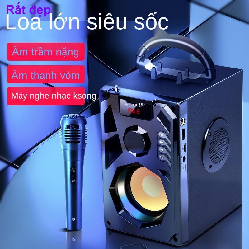 Sản phẩm kỹ thuật số máy ảnh máy ghi âm lái xeLoa Bluetooth không dây Âm lượng lớn siêu trầm thanh ngoài trời K So