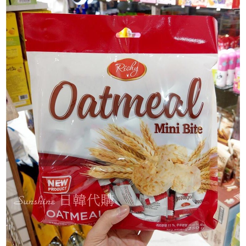 BÁNH YẾN MẠCH OATMEAL RICHY 40G -  250G -220G