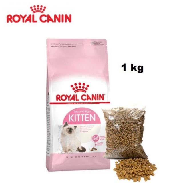 Thức Ăn Hạt Royal Canin Kitten 36 - cho mèo từ 4-12 tháng 1kg