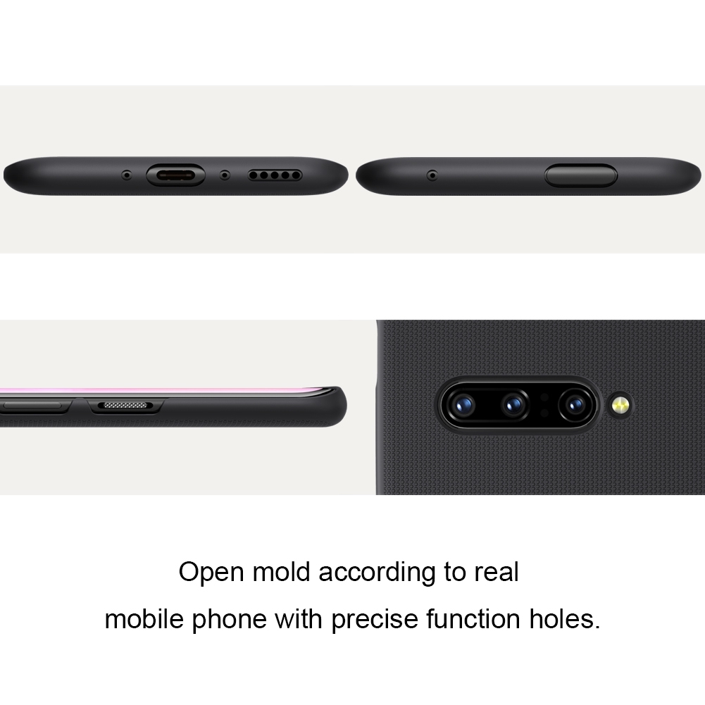 Ốp điện thoại NILLKIN nhựa cứng siêu mỏng in nhiều màu sắc cho OnePlus 7 Pro