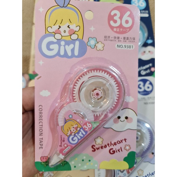 Bút xóa kéo hình dễ thương 36m