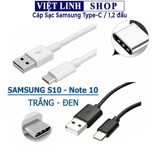 Dây cáp sạc Samsung Type C S10 - 1 đầu USB 1 đầu Type C
