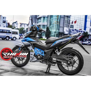 Tem Trùm Winner 150 Cá Mập Xanh Bạc