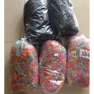 500GR_THUN CỘT TÓC ĐEN BẢNG VỪA