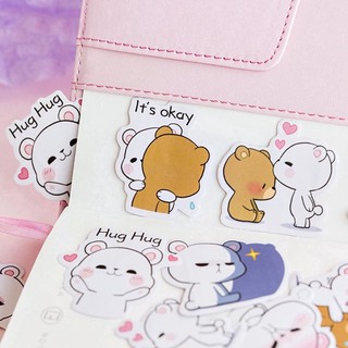 HỘP 45 STICKER GẤU VER1