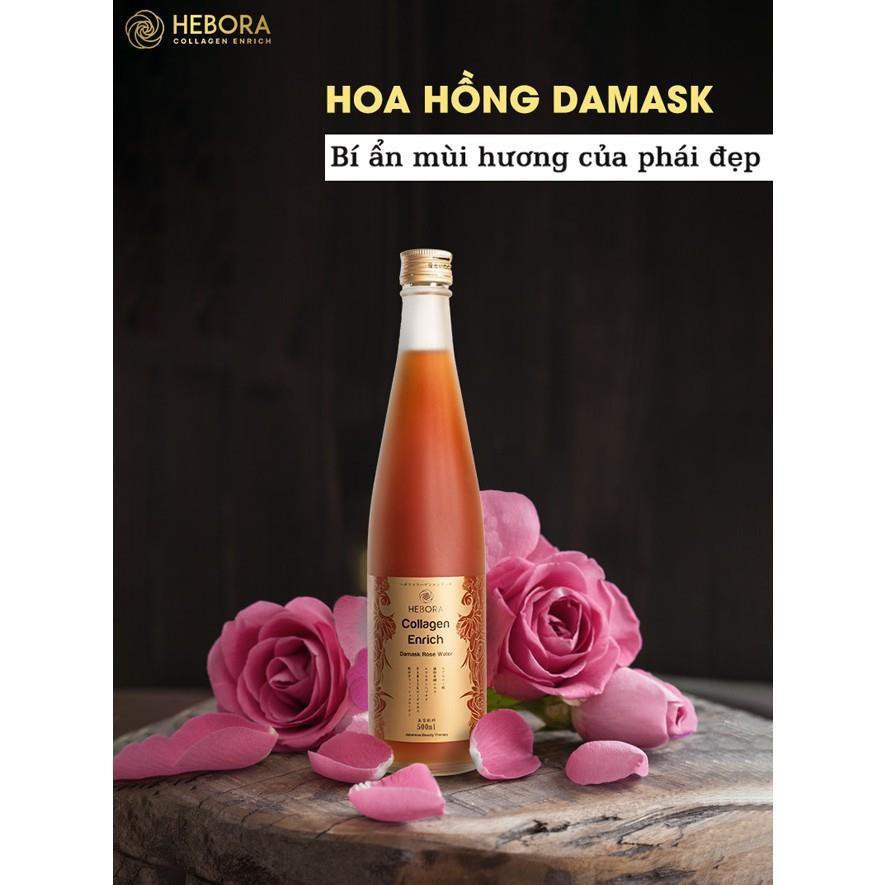 [DEAL SỐC] Nước Uống Đẹp Da Hebora Collagen Enrich Thơm Tự Thân Detox Giữ Dáng - Kèm Quà