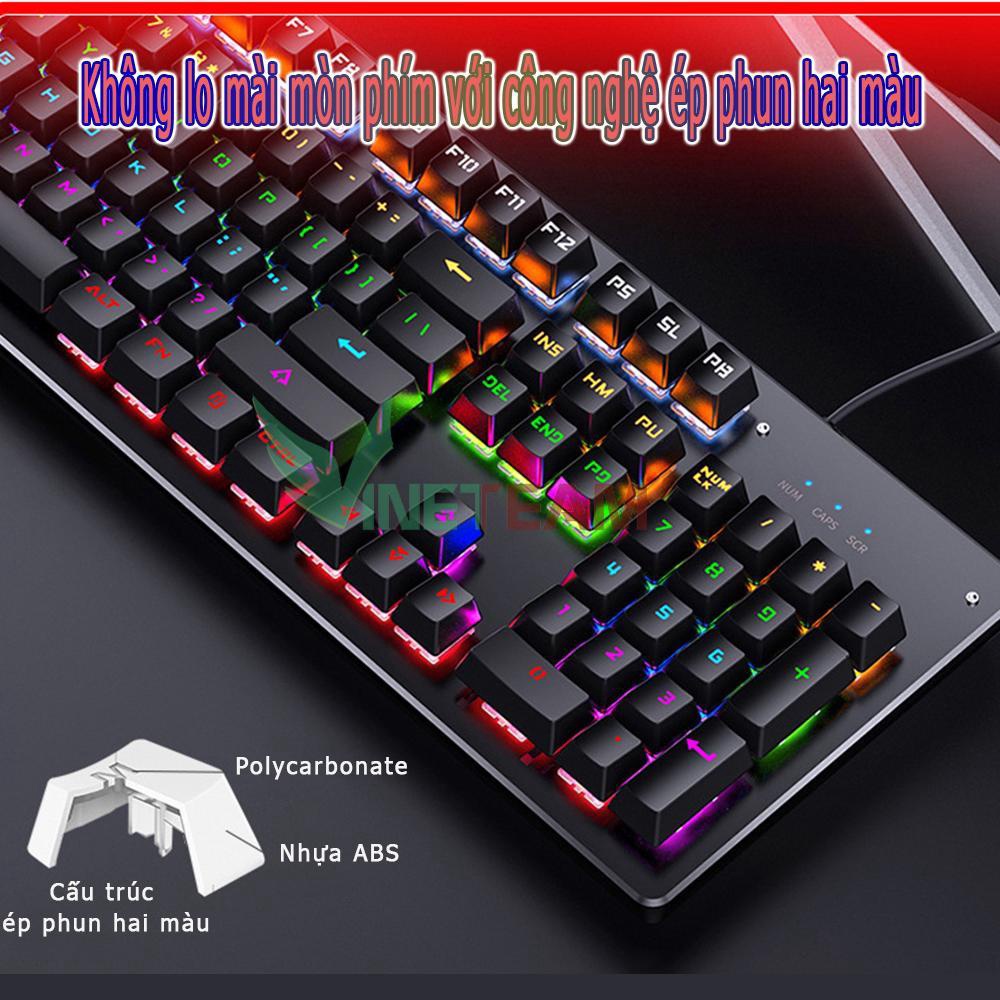 Bàn Phím Cơ Gaming ZK4 Gaming cao cấp, nhiều chế độ led, phím tạch tạch cảm giác chơi game cực đã BH 12 tháng -dc4097