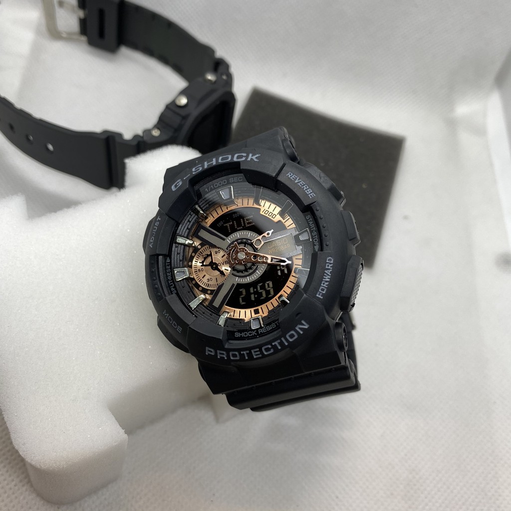 Đồng hồ thể thao nam Shock - GA110 55mm điện tử chống nước đa năng phong cách năng động (Màu vàng) - TẶNG KÈM HỘP THIẾC | BigBuy360 - bigbuy360.vn