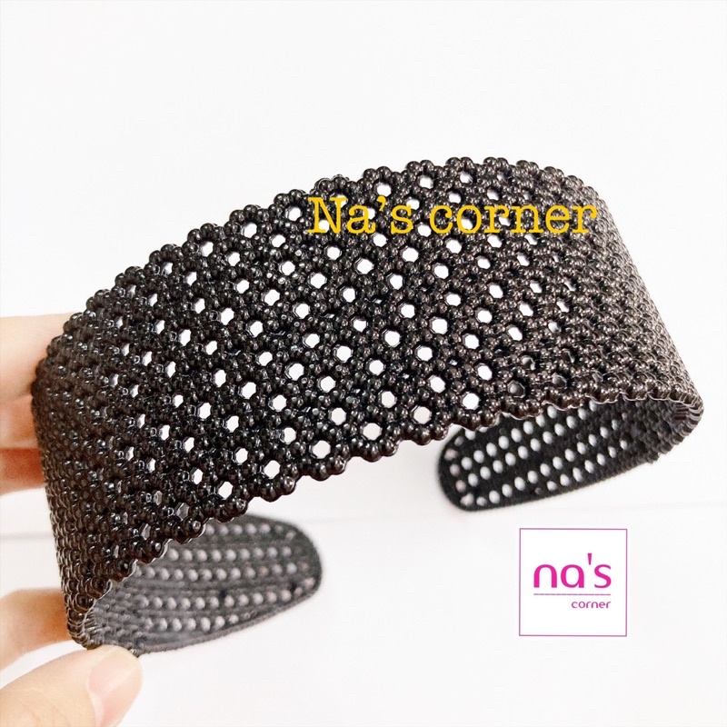 Cài tóc bờm tóc đơn giản nhựa lưới