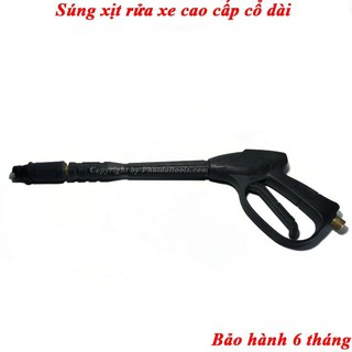 Súng rửa xe cao cấp cổ dài chân ren 21mm