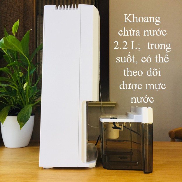 Máy hút ẩm lọc không khí Wintem GLUCKLICH của Đức -Bảo hành 1 năm