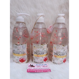 Sữa tắm sáng mịn da hương nước hoa hoa hồng SHOWER GEL NEW MOON