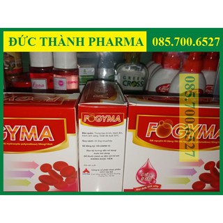 FOGYMA SẮT NƯỚC CHO PHỤ NỮ,TRẺ EM (20 ống)