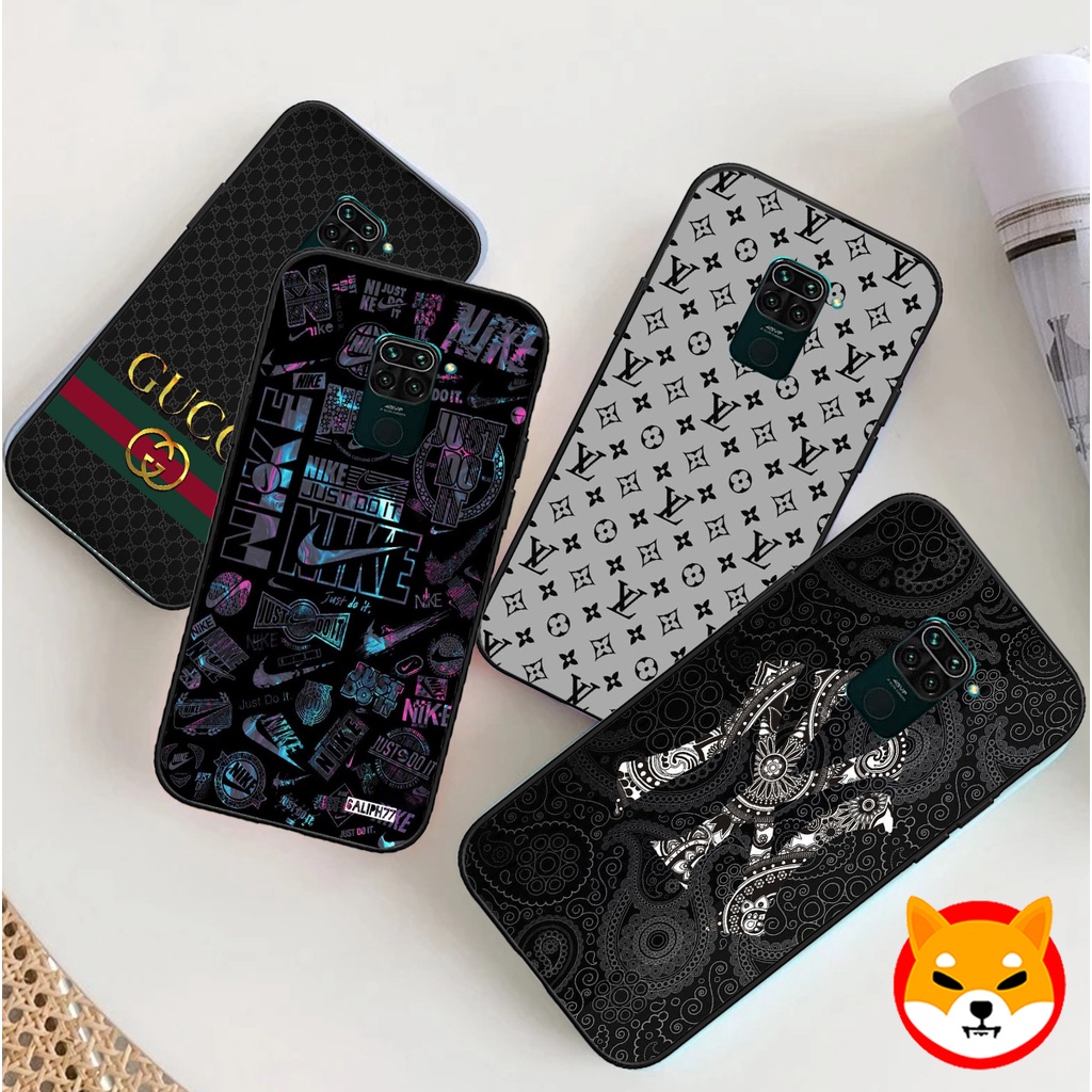 Ốp Xiaomi Redmi Note 9 / Note 9s / Note 9 Pro bộ hình nhãn hiệu thể thao , lv , gu.cci , ny cá tính sang trọng đẳng cấp