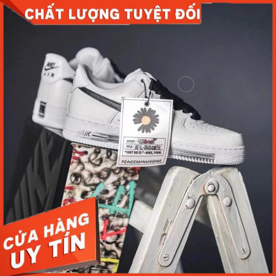 Giày Sneaker Air Trắng Hoa Cúc Sơn Đế Cao Cấp Full Size Nam Nữ | BigBuy360 - bigbuy360.vn