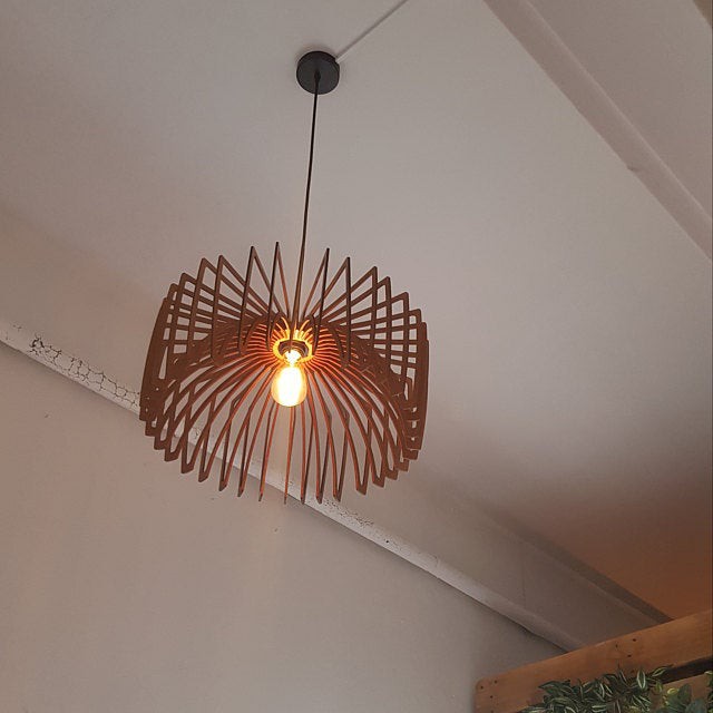 Đèn Gỗ DIY 015 decor trang trí nội thất