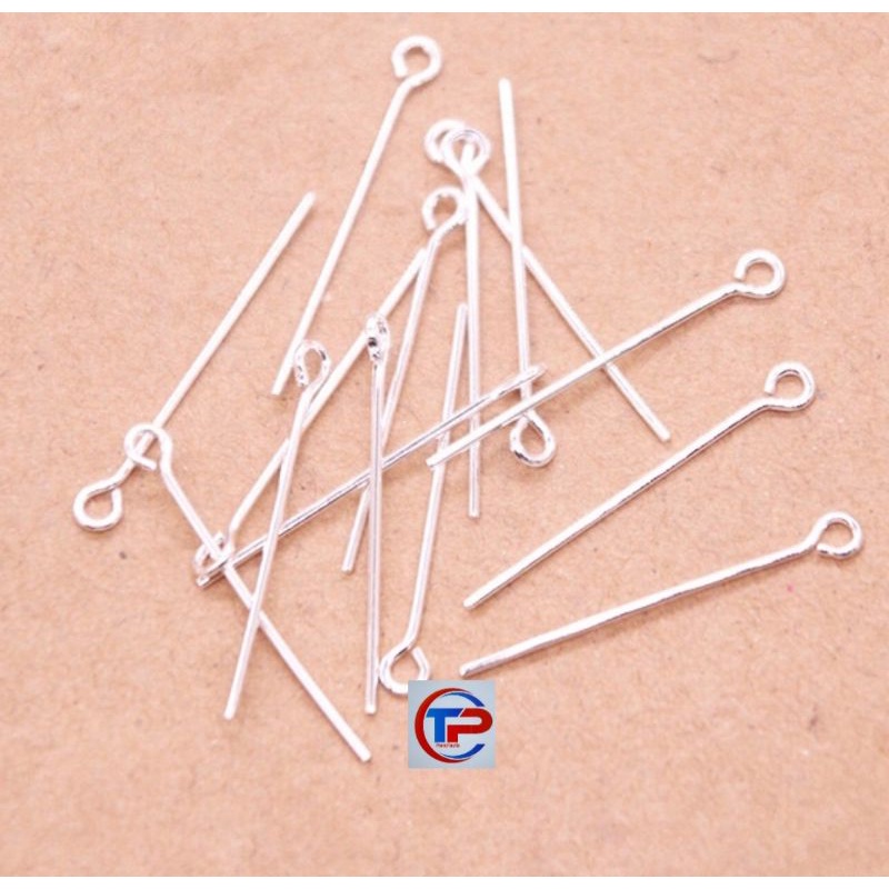 Cây đinh bạc 925 làm bộ treo handmade mic vòng