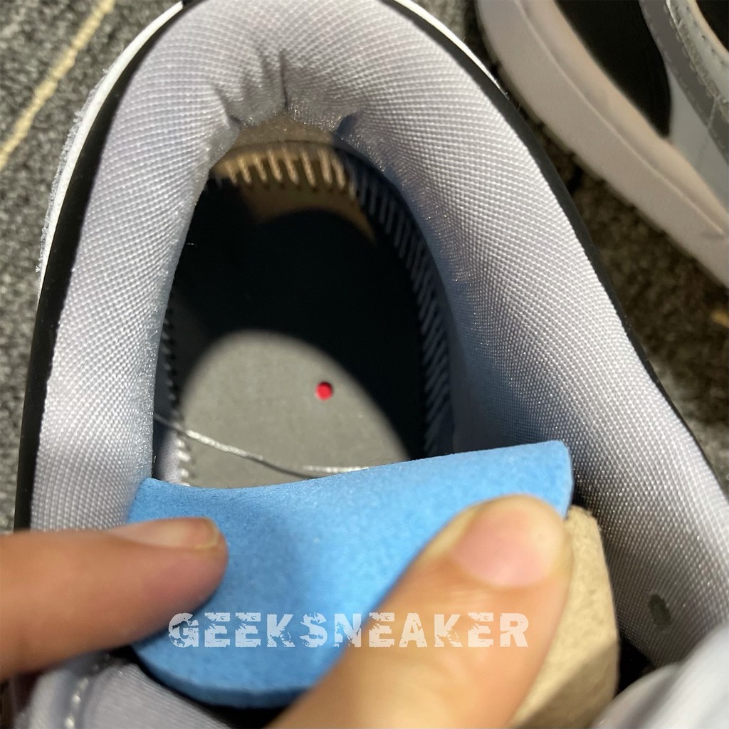[GeekSneaker] Giày Jordan 1 Low Smoke Grey