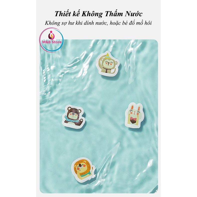Bộ 48 Miếng Dán Chống Muỗi Tinh Dầu Thiên Nhiên - KUB, An Toàn Cho Trẻ Sơ Sinh và Mẹ Bầu