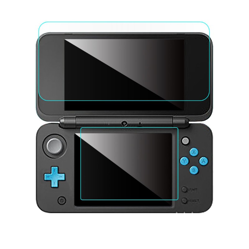 Set Kính Cường Lực Bảo Vệ Màn Hình Máy Chơi Game Nintendo New 2Ds Xl / Ll 2Dsxl / 2Dsll