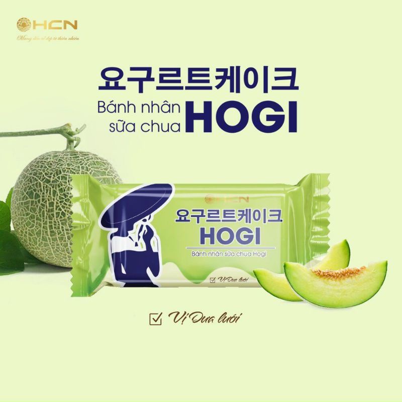 Bánh Sữa Chua HOGI 3 Vị Đặc biệt  - Sữa Chua - Phô Mai - Dưa Lưới