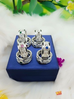 Nhẫn lông đuôi- xương bọc bạc ta