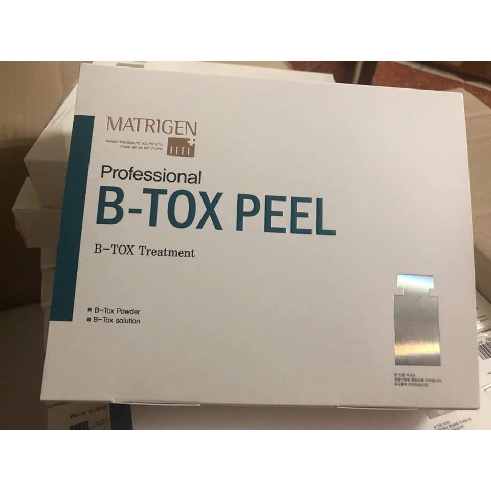 Thay da sinh học B-TOX PEEL Skin Renewal System (2 màu - full hộp)