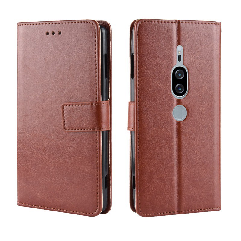 Bao da điện thoại thời trang cao cấp cho Sony Xperia XZ2 Premium