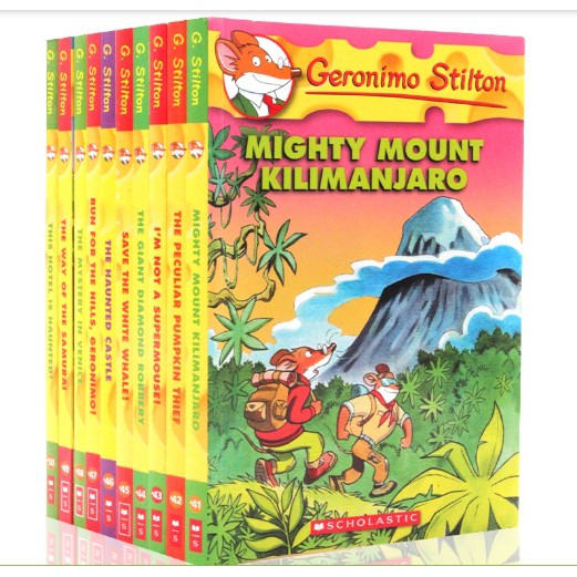 Bộ nhập - Geronimo Stilton 10 quyển (Từ tập 41-50)