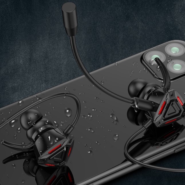 Tai nghe gaming in ear nhét tai điện thoại máy tính laptop chính hãng pc giá rẻ có mic nghe nhạc chống nước chống ồn