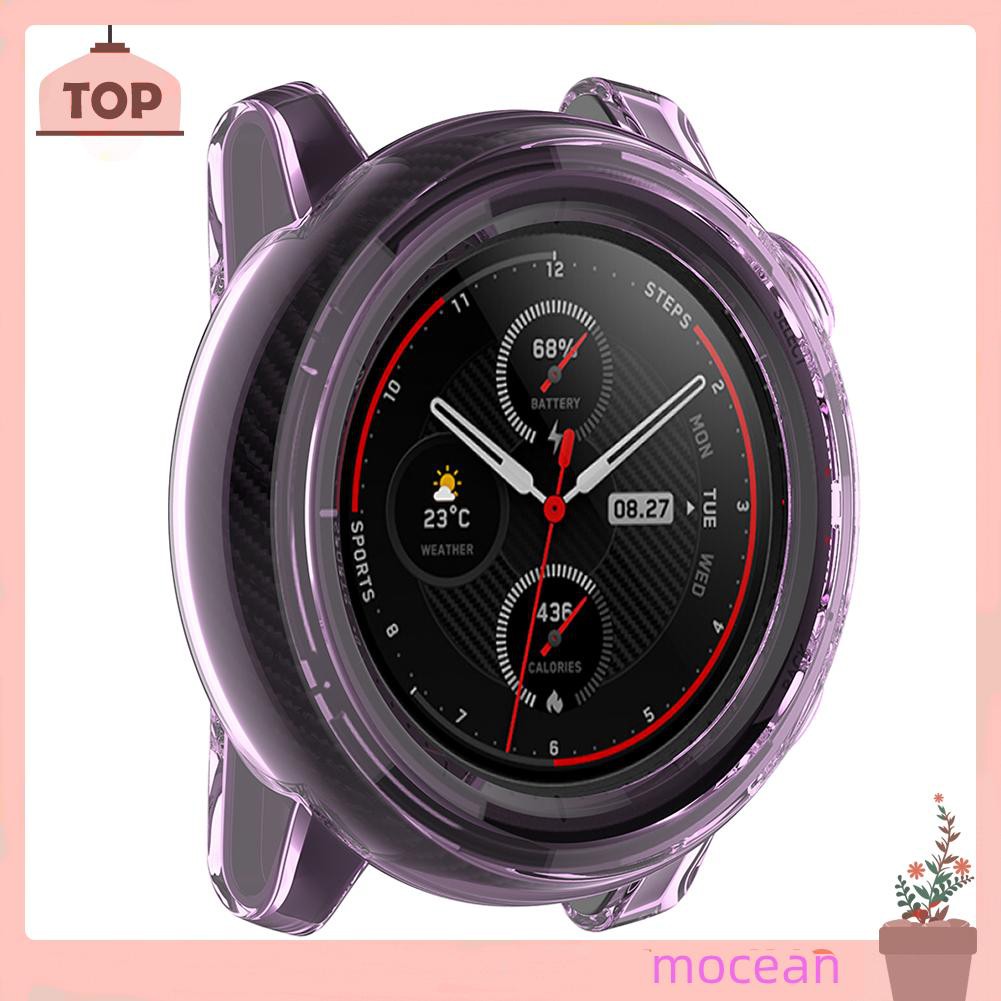 Vỏ Tpu Mềm Bảo Vệ Cho Amazfit Stratos 3 A1928