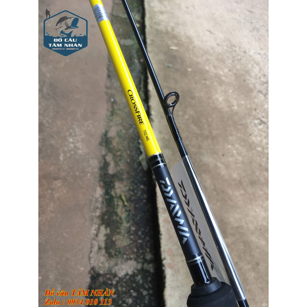 Cần lure Daiwa Crossfire - Made in Việt Nam