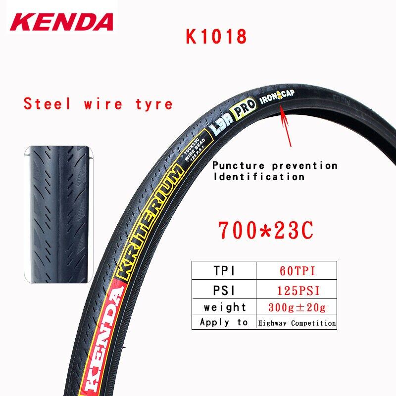 KENDA Lốp Xe Đạp K1018 451 20*1 1/8 700C 700*23C 25C 60TPI Dạng Gấp Gọn Tiện Dụng