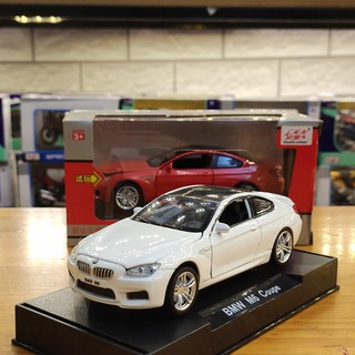 Mô hình xe ô tô BMW M6 tỉ lệ 1:32 màu trắng